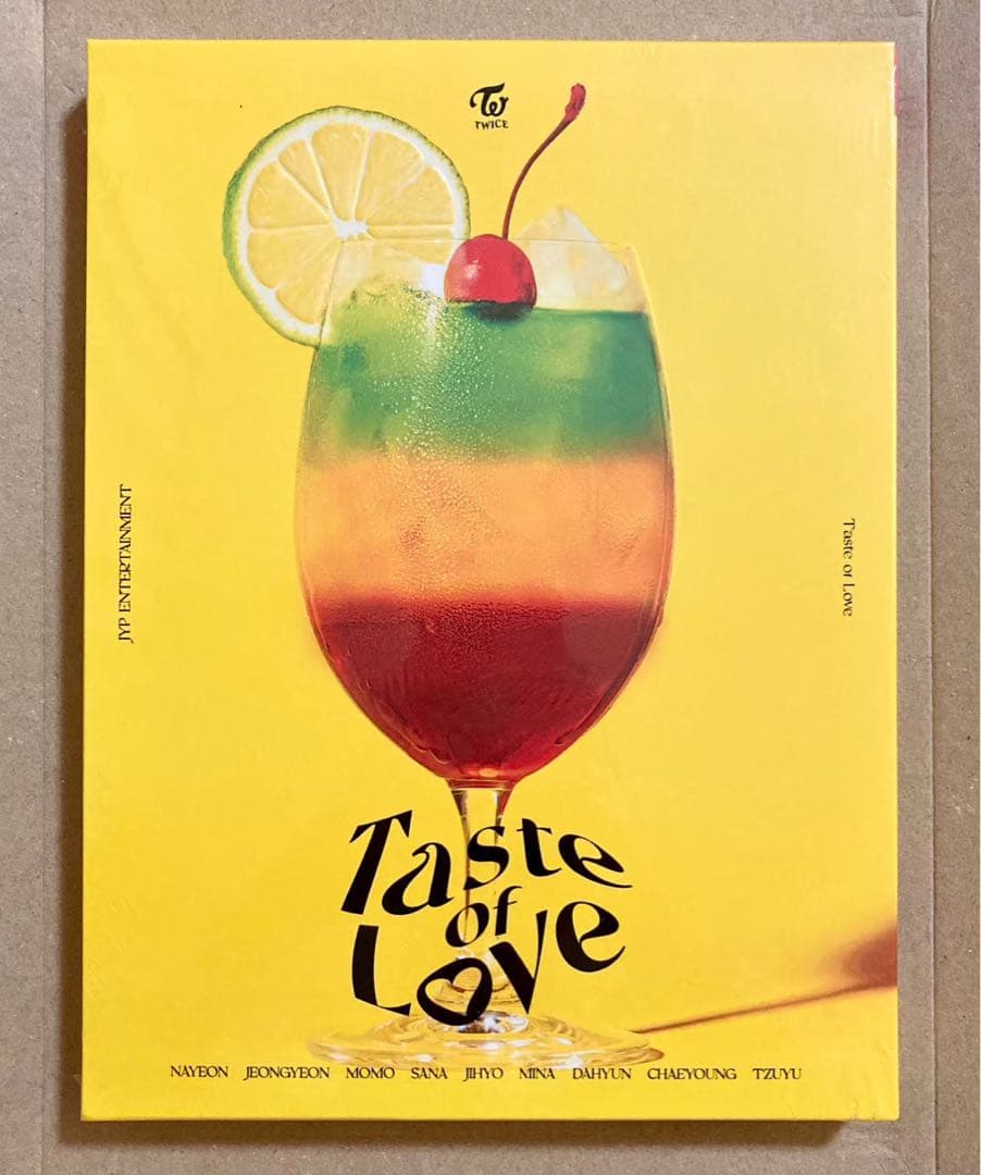 TWICE Taste of love monograph 新品未開封