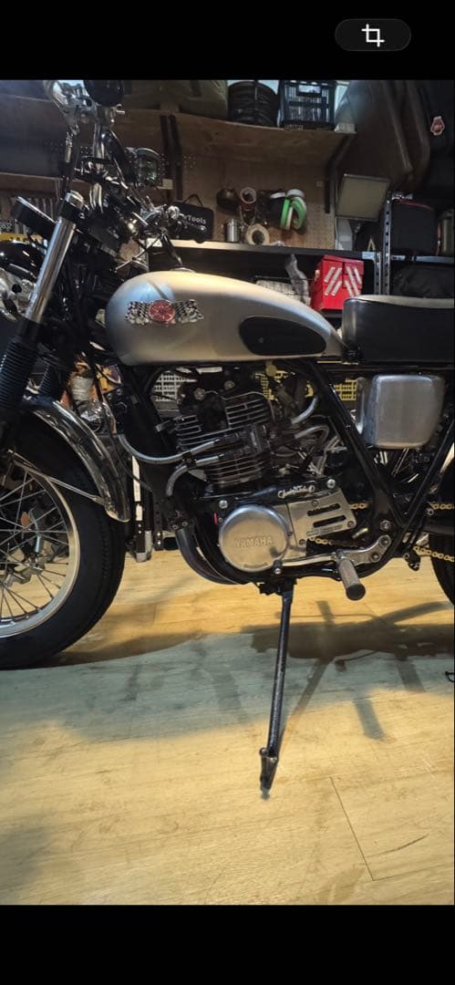 sr400 アクティブ　縦型オイルクーラー アルミ製 ブラック