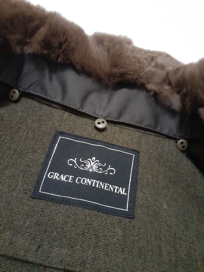 未使用 GRACE CONTINENTAL ミリタリービジュージャケット