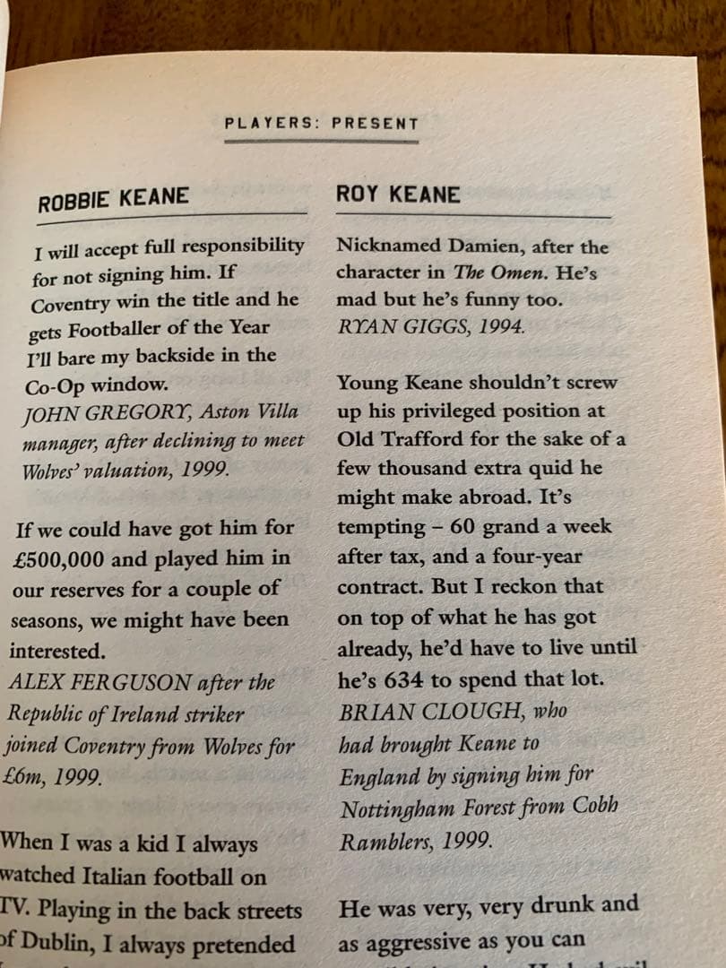 迷著！フットボール迷言集TheBook of FootballQuotation