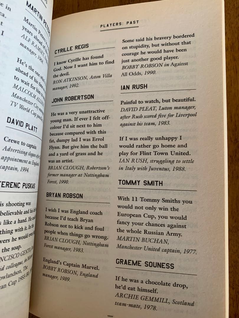 迷著！フットボール迷言集TheBook of FootballQuotation