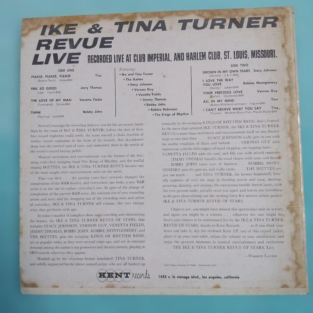 洋楽 Ike & Tina Turner Revue Live