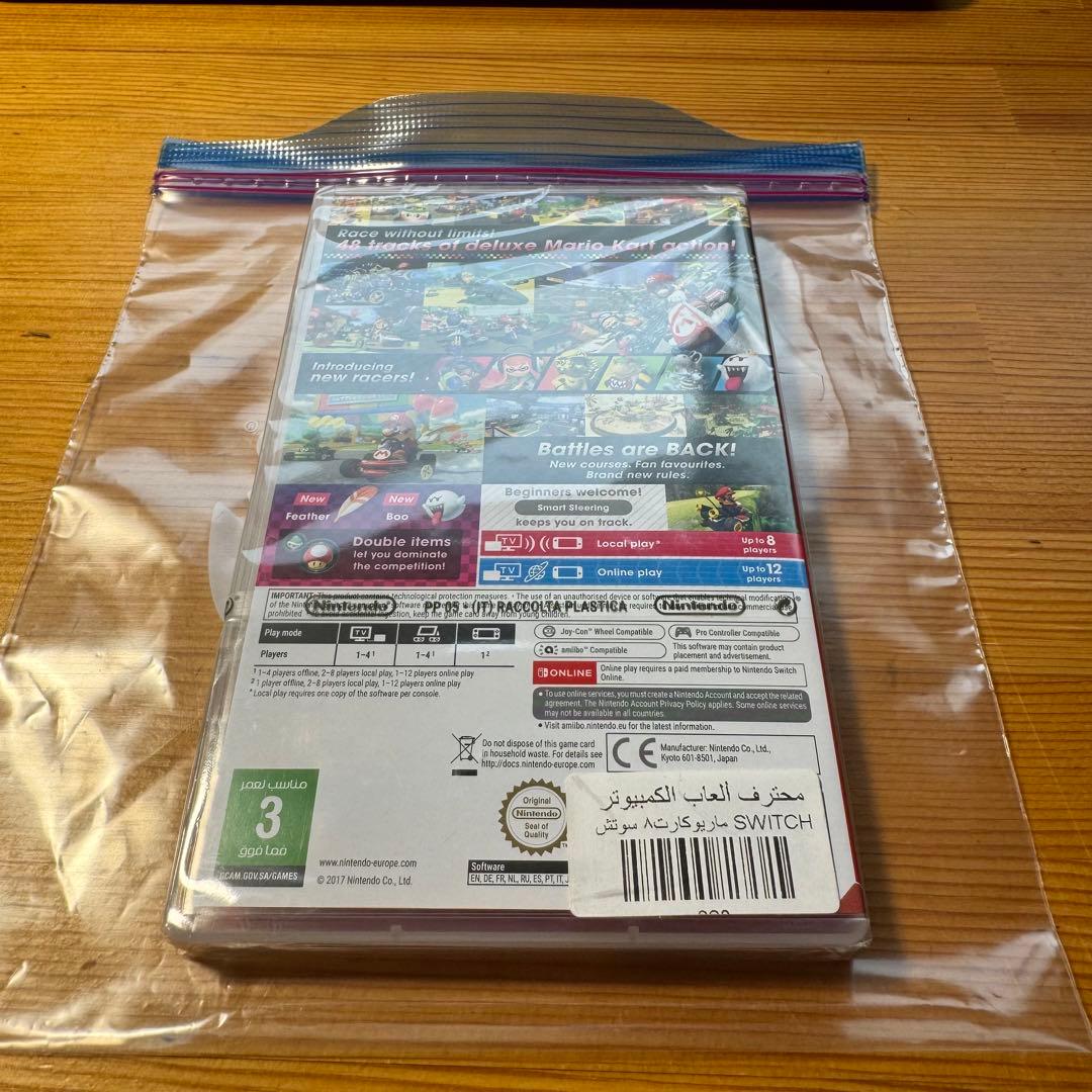サウジアラビア版　マリオカート8 デラックス　Switch 未開封