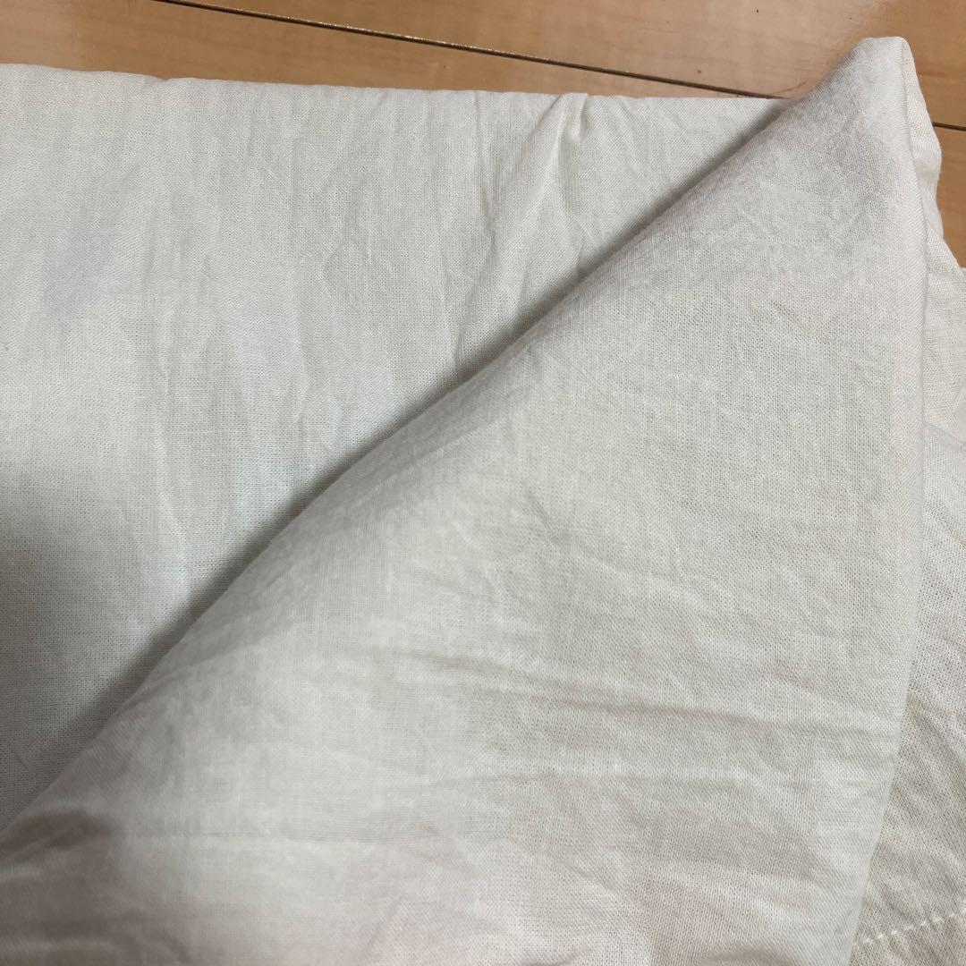 無印良品　綿洗いざらし生地　カーテン 3枚セット