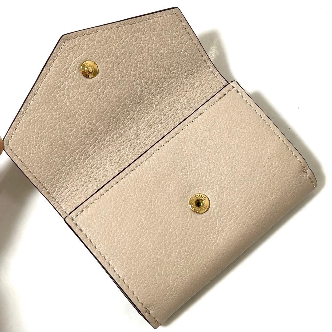 美品 LOUIS VUITTON ポルトフォイユ ロックミニ コンパクト財布