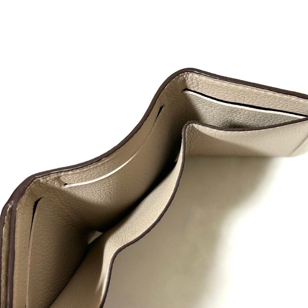 美品 LOUIS VUITTON ポルトフォイユ ロックミニ コンパクト財布