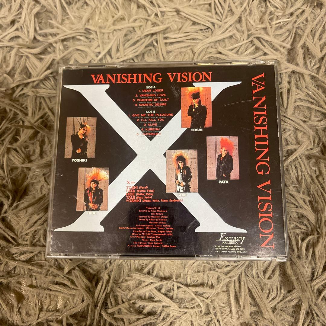 X Vanishing Vision CD フォトブック付き　おまけ付き