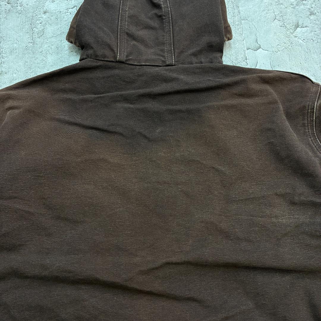 ゆ*様 00s　Carhartt　アクティブジャケット　ダック　2XL　ブラウン