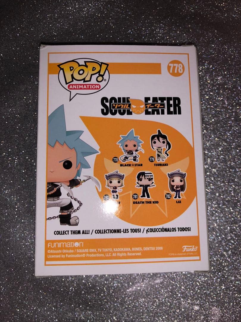 Funko POP SOUL EATER BLACK STAR フィギュア