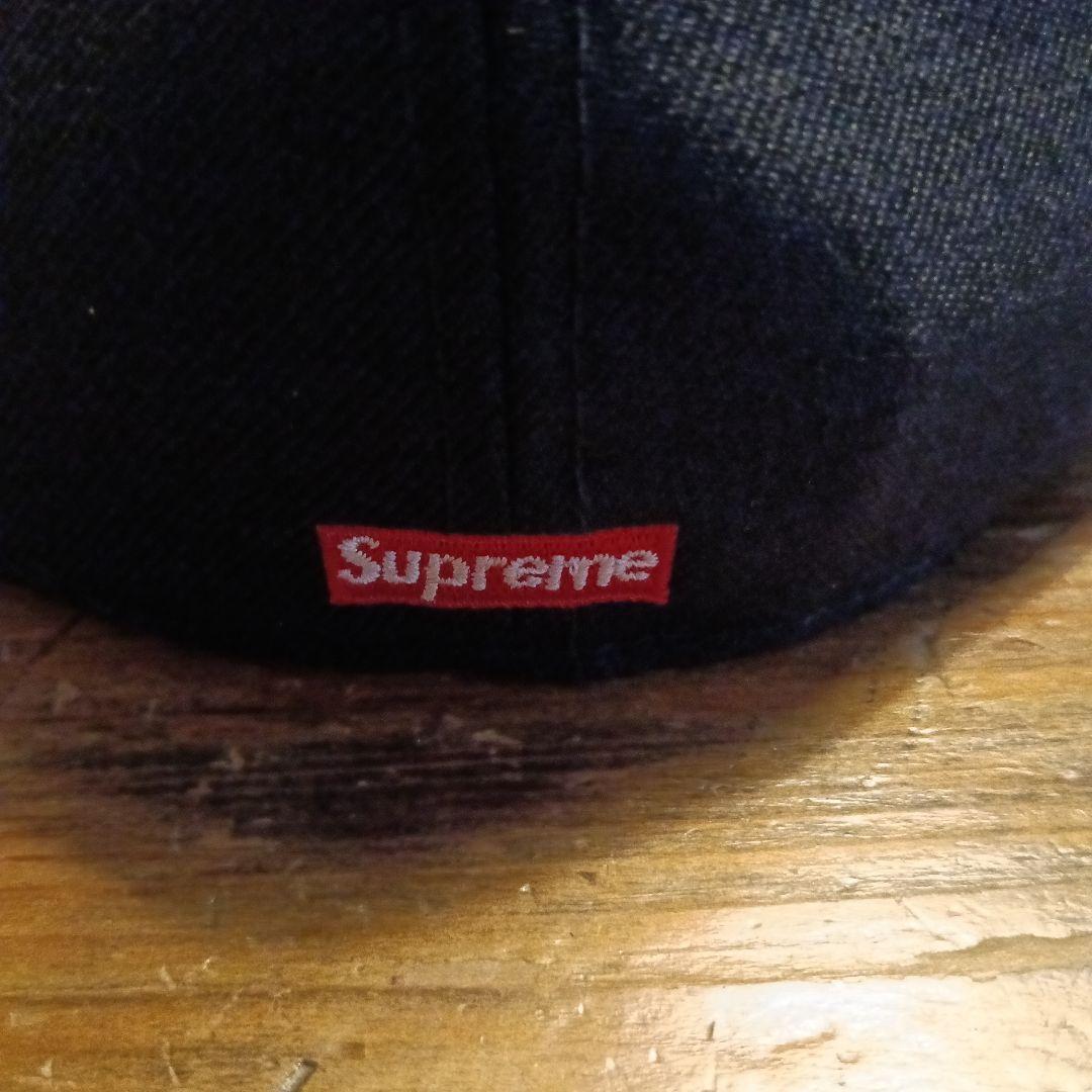 Supreme 59FIFTY ブラック キャップ 7 1/2　ニューエラ