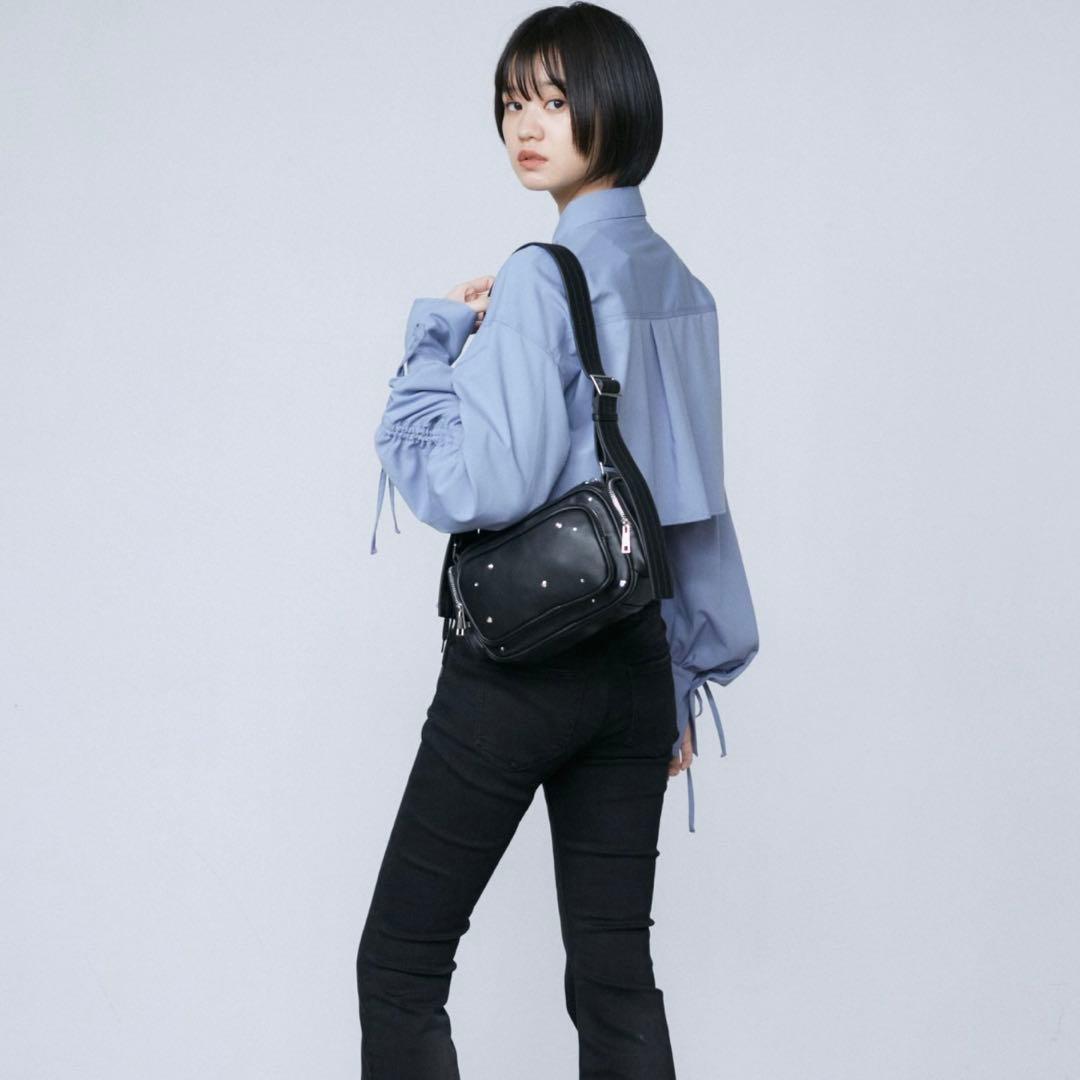 EMODA ビジュースクエアショルダーバッグ