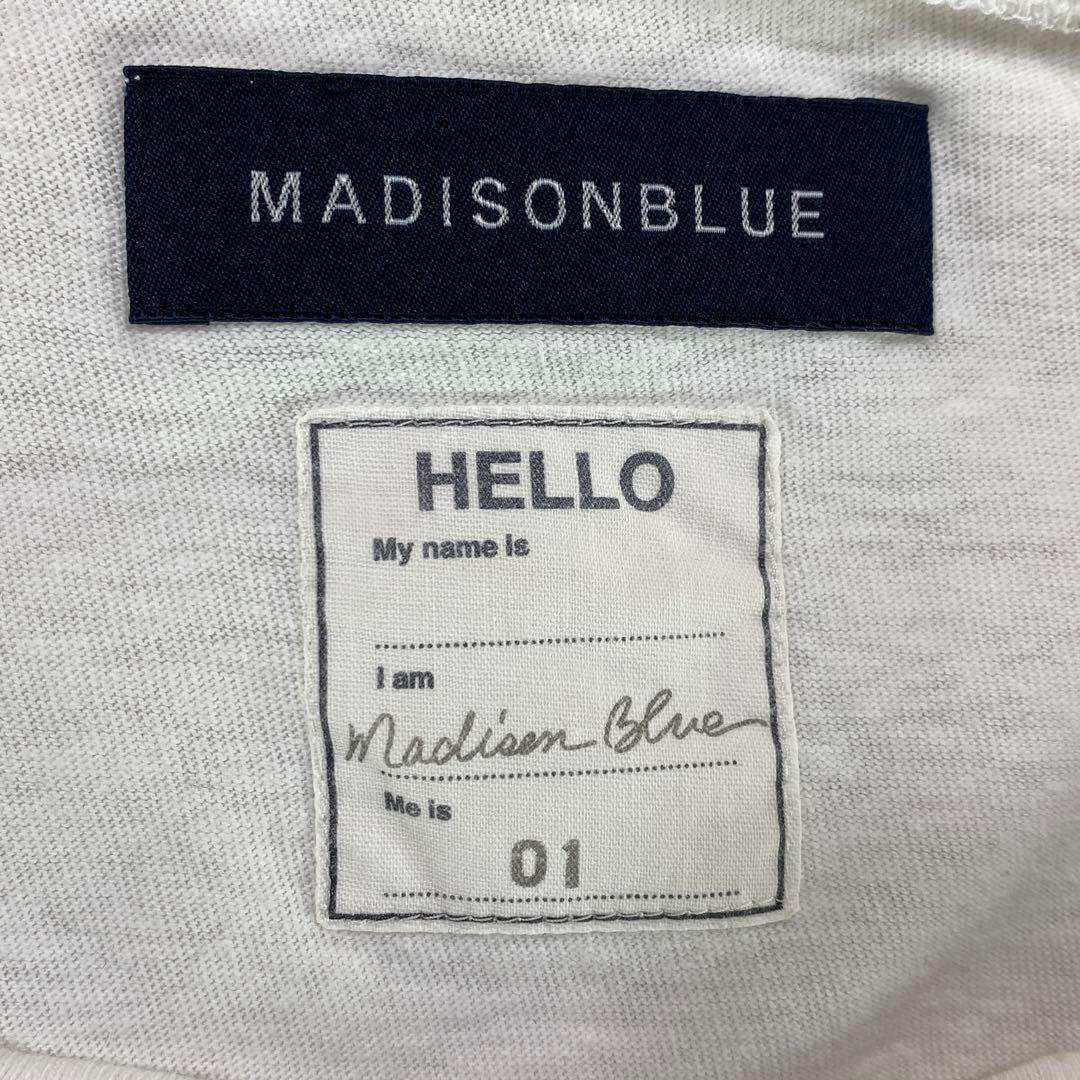 『MADISONBLUE』マディソンブルー (S) Hello 半袖Tシャツ