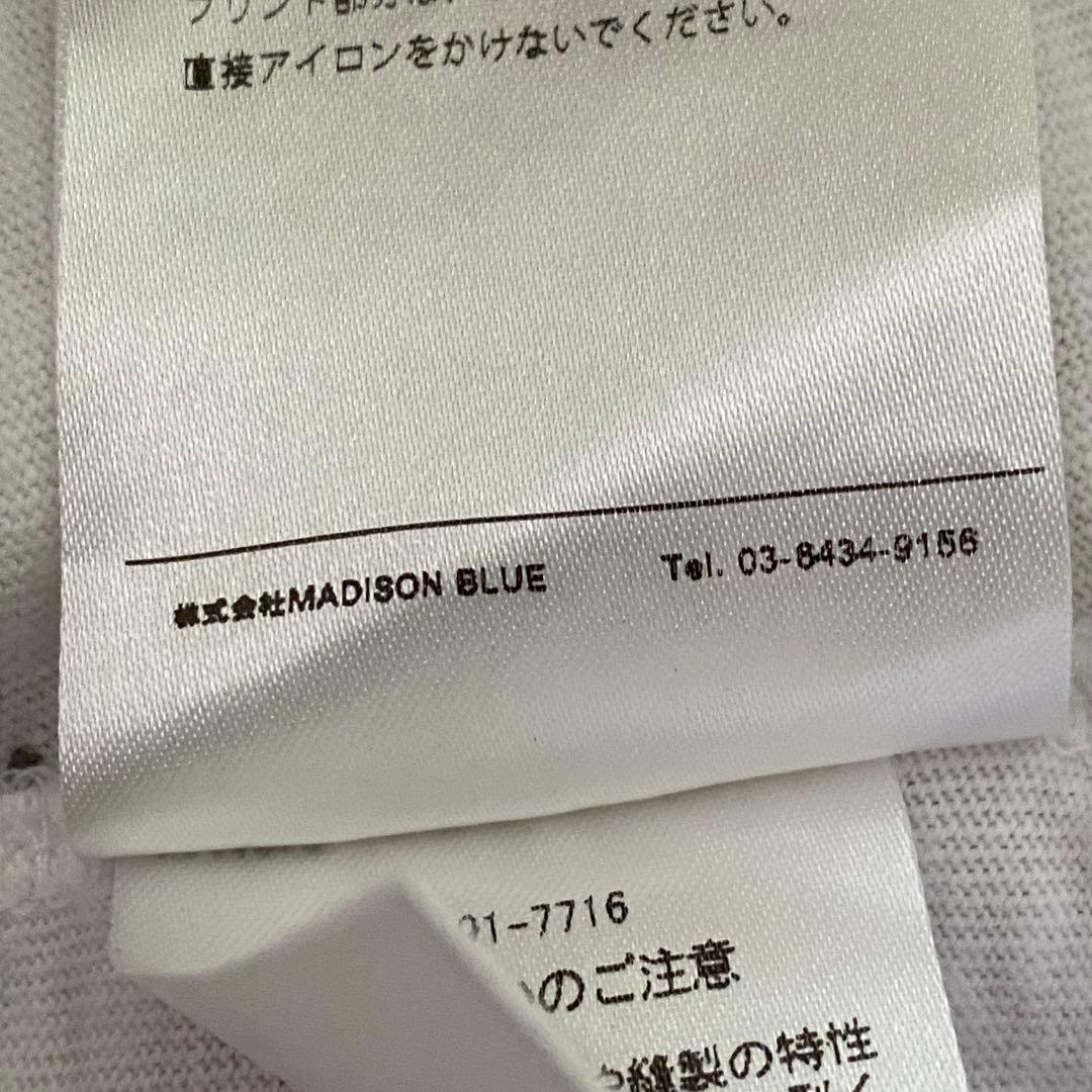 『MADISONBLUE』マディソンブルー (S) Hello 半袖Tシャツ