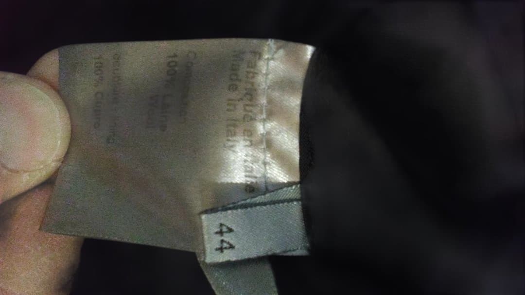 DIOR HOMME イタリア製　ブラック ジャケット　　サイズ44