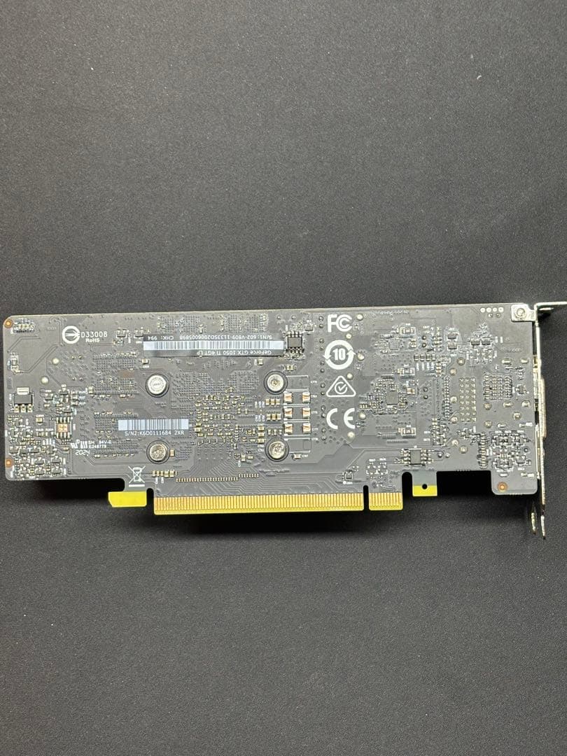 MSI GeForce GTX 1050ti 4GB グラフィックボード　箱付き