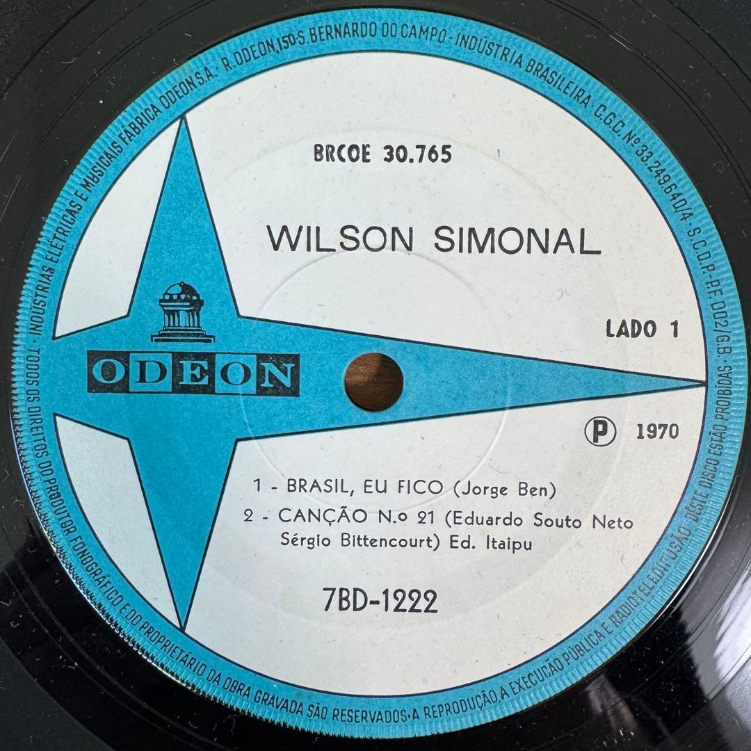 洋楽 Wilson Simonal /BRASIL, EU FICO /CANCAO