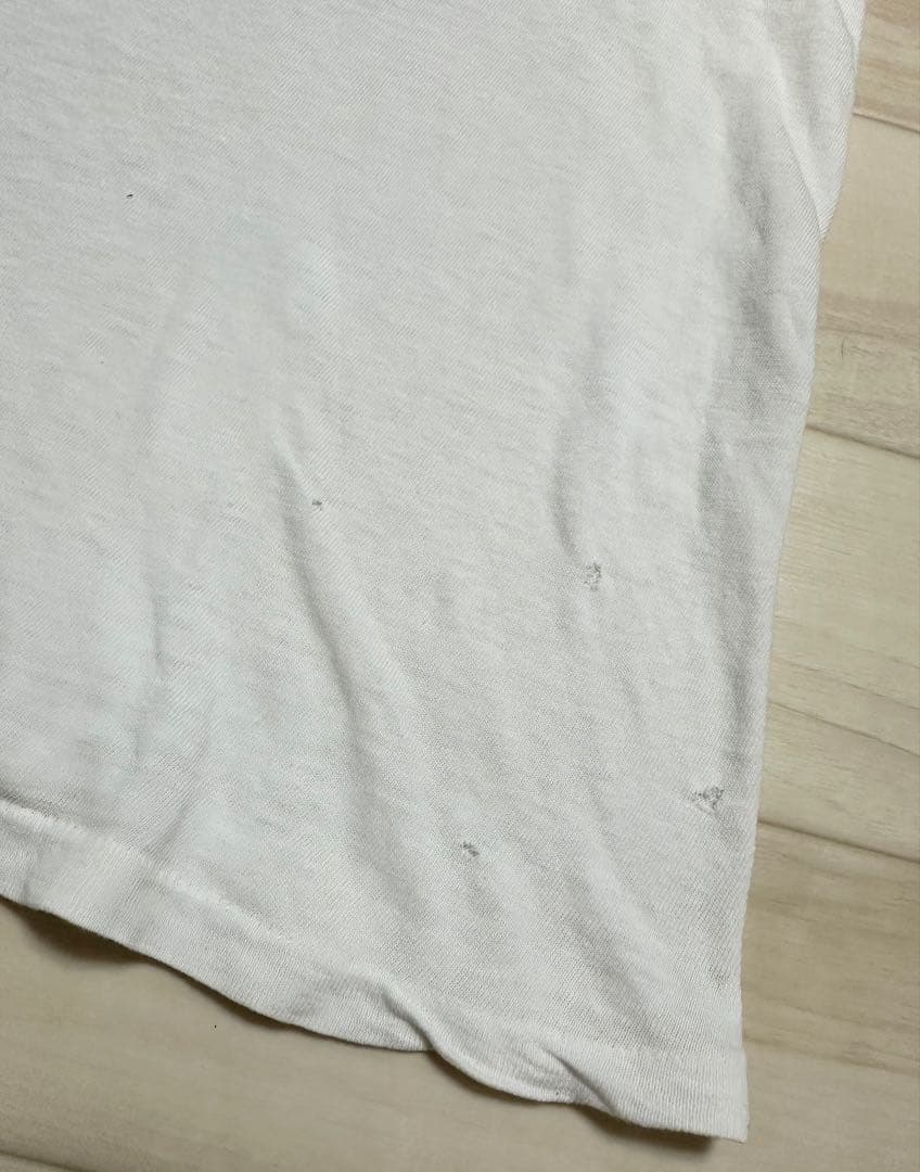 60s Healthknit ヴィンテージ tシャツ XL 染み込みプリント