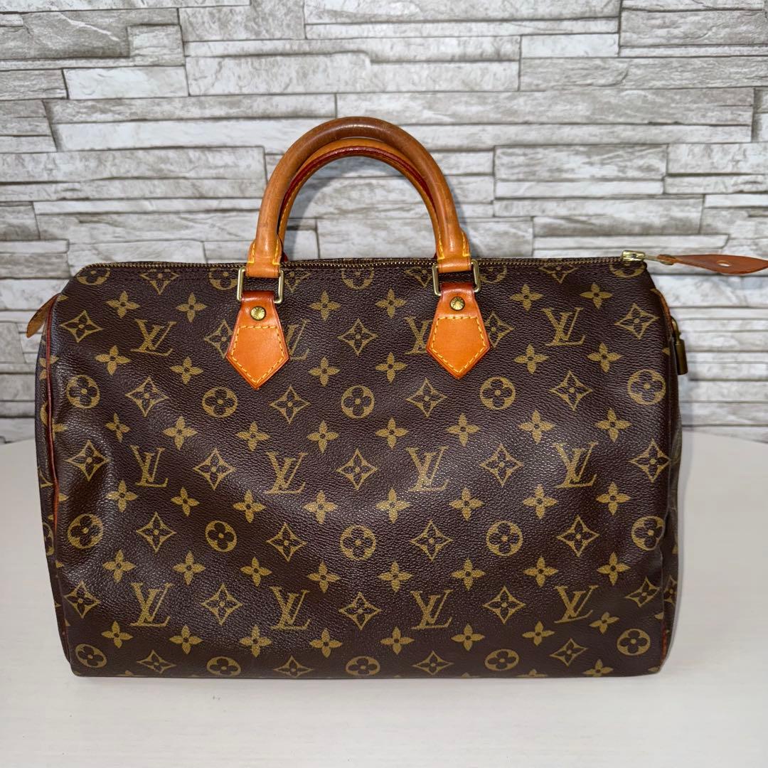 【LOUIS VUITTON】スピーディ35 モノグラム ボストンバッグ