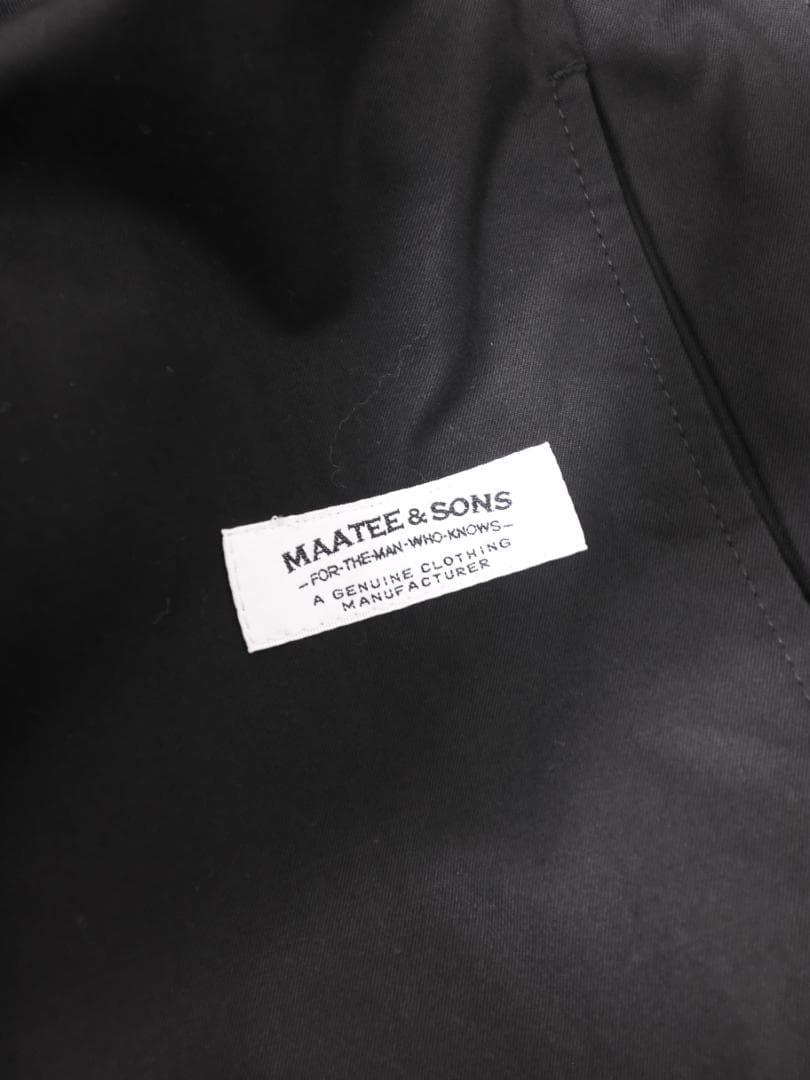 MAATEE&SONS H STAND JACKET ジャケット サイズ 3