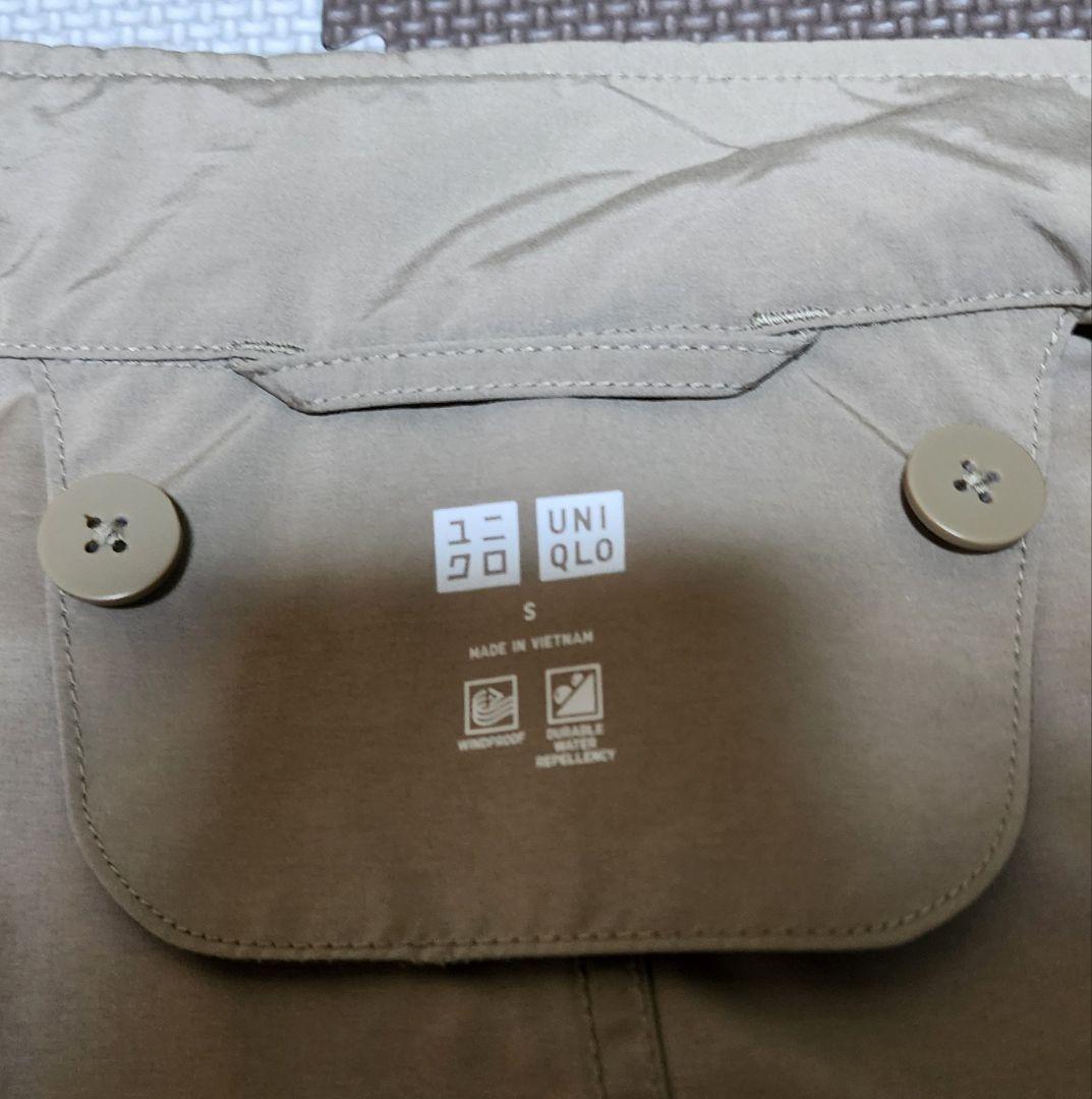 【UNIQLO】ウィンドプルーフ 2WAY コート Sサイズ ベージュ