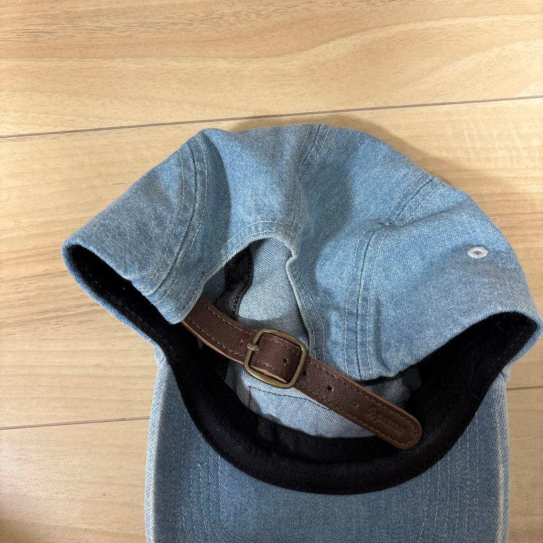 Supreme デニムキャップ ロゴ入り