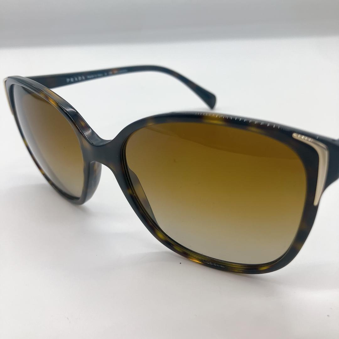 PRADA SPR01O 55□17 2AU-6E1 べっ甲調 サングラス