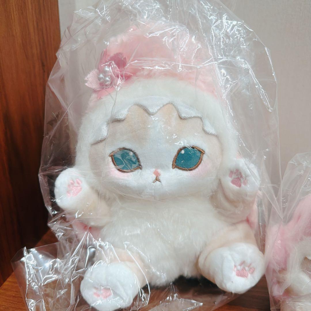 モフサンド　ぽてぽてさめにゃん　さくらピンク　サメ　マスコット　ぬいぐるみ　桜