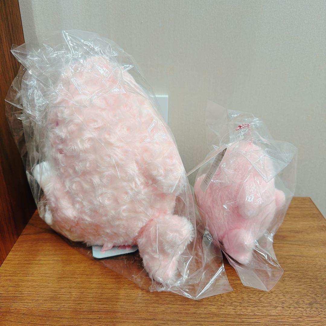 モフサンド　ぽてぽてさめにゃん　さくらピンク　サメ　マスコット　ぬいぐるみ　桜