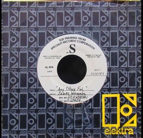 9【希少テストプレス/US原盤 非売品】渡辺貞夫/Jazz/ジャズ　ナベサダ