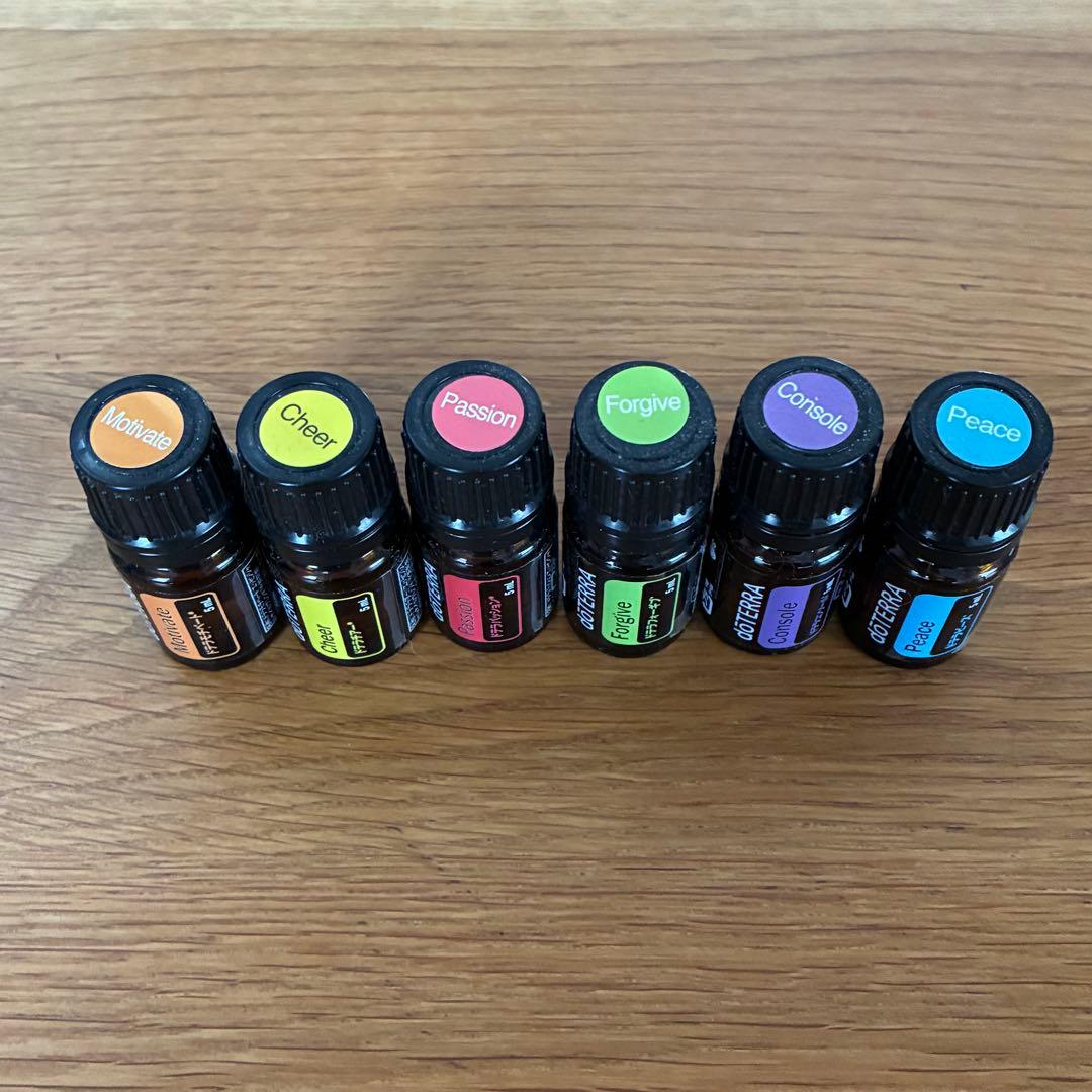 【新品未使用】doTERRA エッセンシャルオイル 感情ケア6本セット