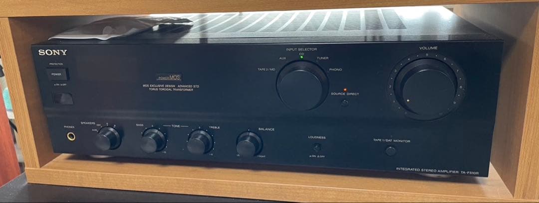 アンプ SONY STEREO AMPLIFIER TA-510R