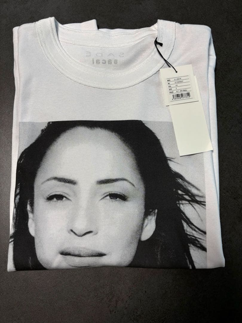 トップス sacai Sade T-Shirt White 5