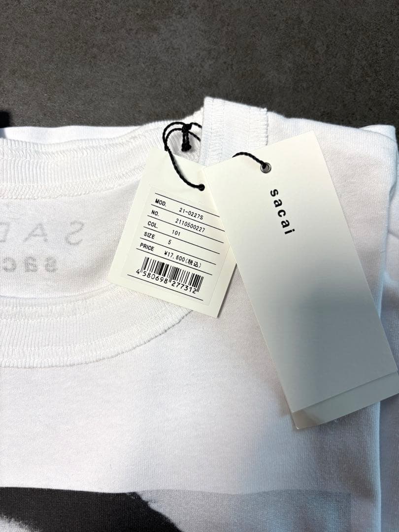 トップス sacai Sade T-Shirt White 5