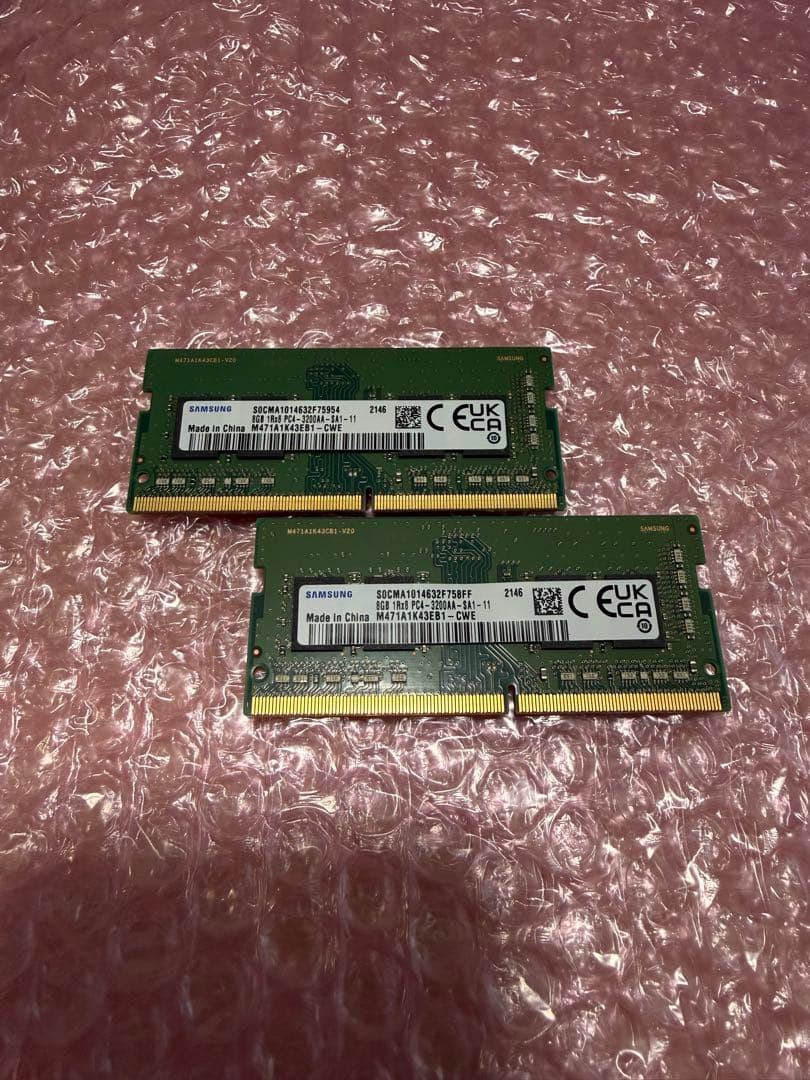 プ*っ様 Samsung DDR4 SO-DIMM 2x8GB 2400MHz
