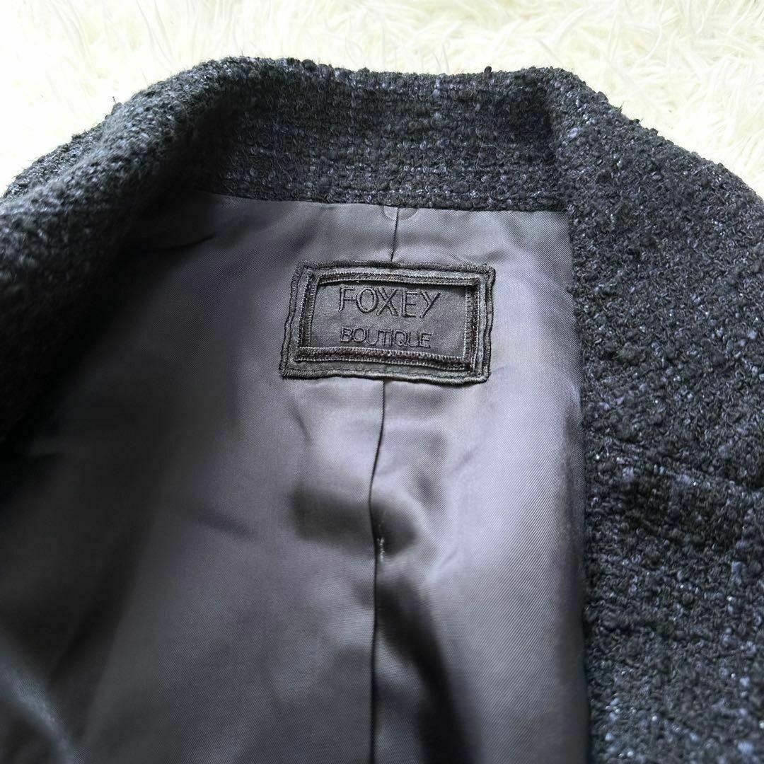 美品✨　FOXEY BOUTIQUE フォクシー ツイードジャケット　38　M