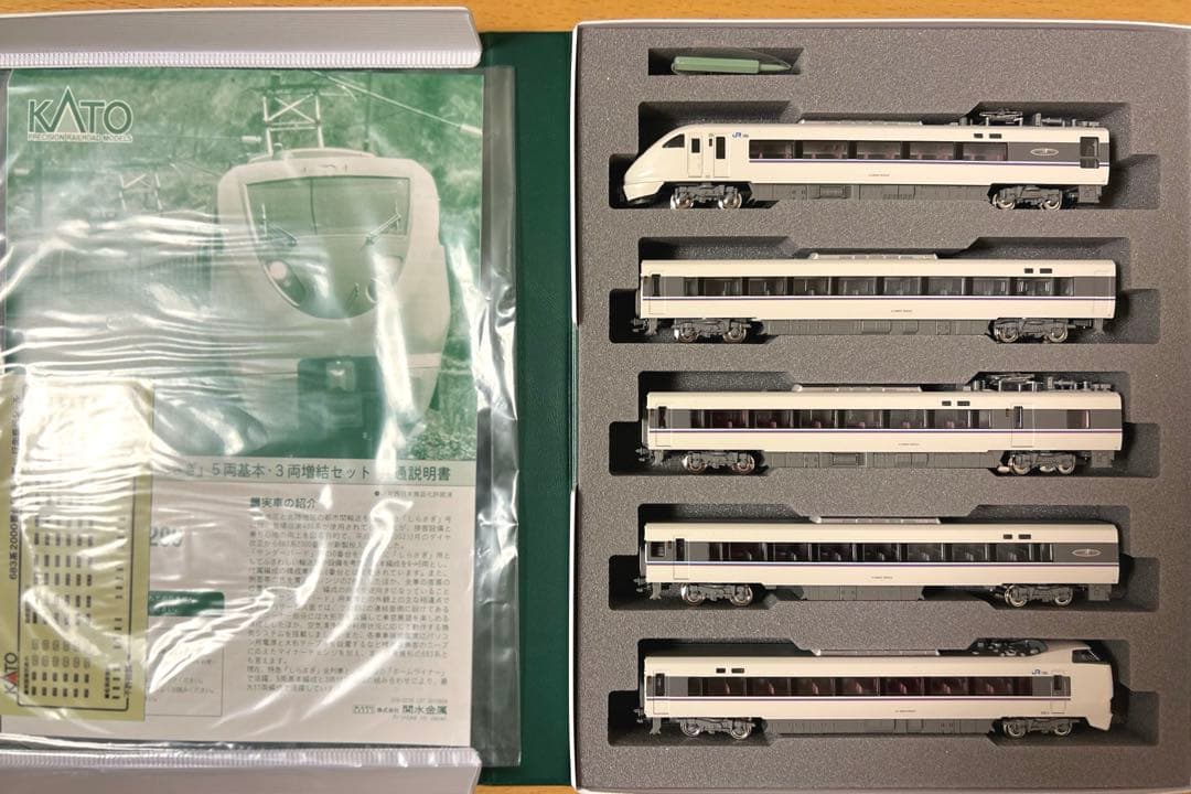 KATO 683系 しらさぎ 5両基本セット・増結3両セット