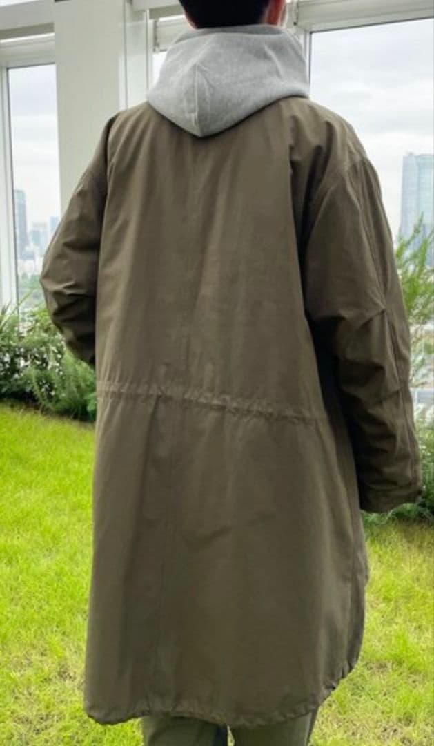 THE SHOP TK 　オ―バ―サイズモッズコート　M65ビッグシルエット