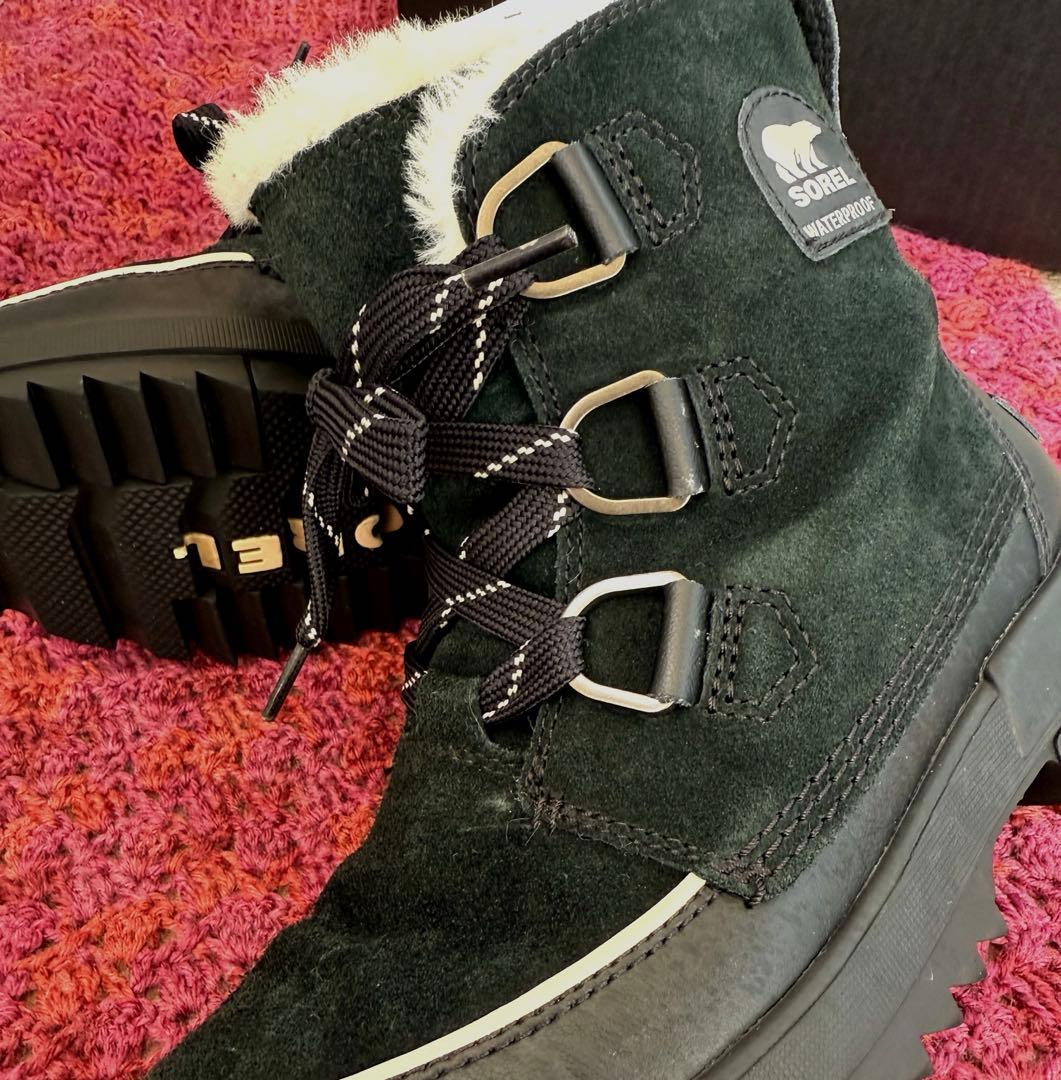 SOREL☆ファー付きショートブーツ