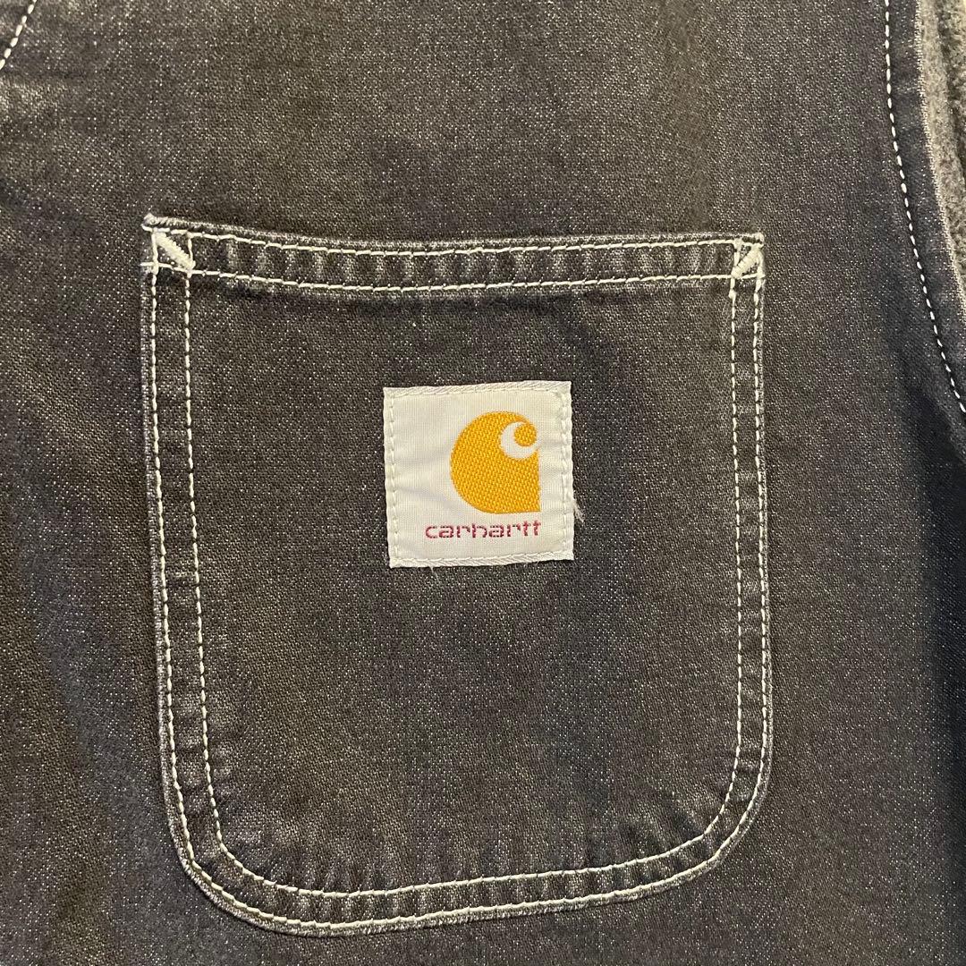 「goさん専用」Carhartt ブラックデニムベスト Mサイズ
