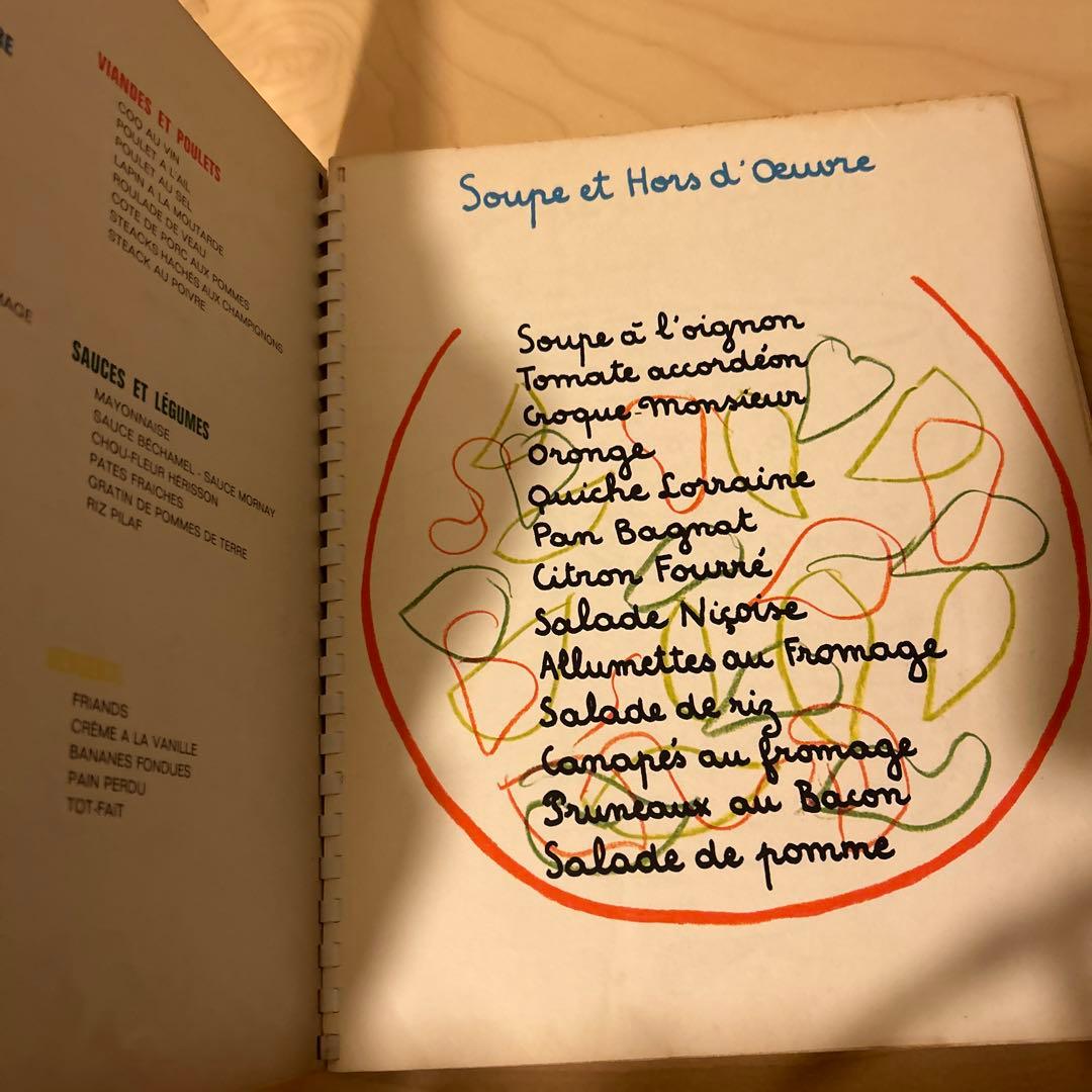 お料理本　La cuisine est un jeu d'enfants