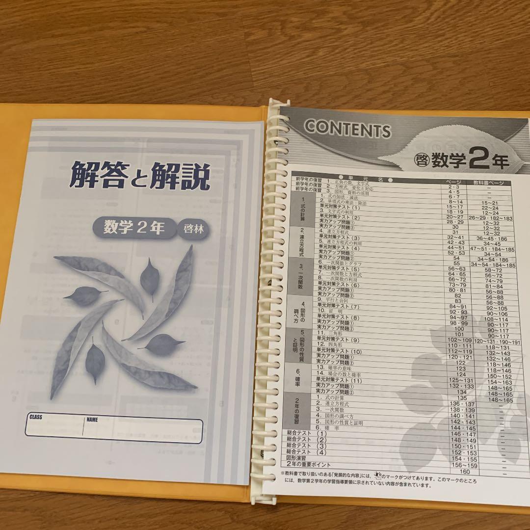 【美品】中学2年・3年学習教材　Zesty（国・数・理）