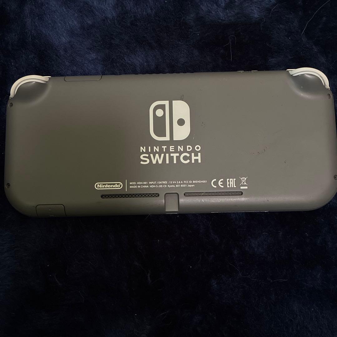 NintendoSwitchLight グレー本体 ジャンク
