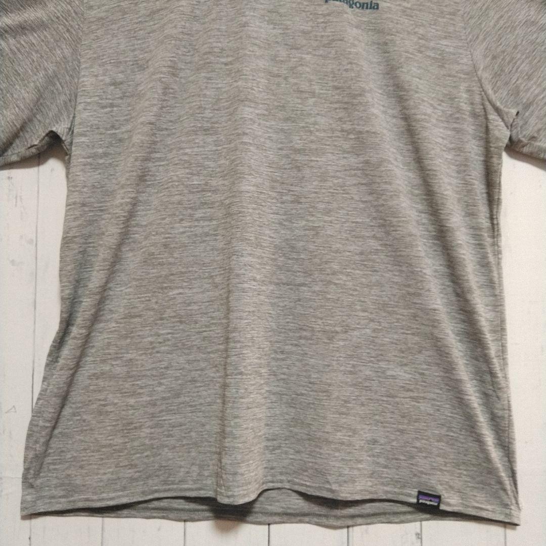 ほぼ新品　パタゴニア　キャプリーン　クールデイリーＴシャツ　半袖　グレー　ＸＸＬ
