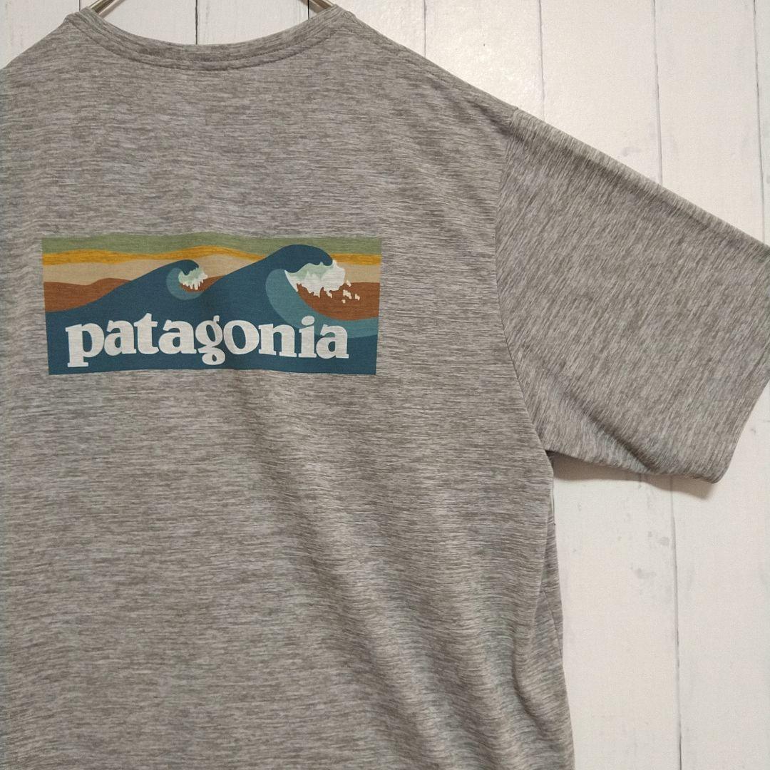 ほぼ新品　パタゴニア　キャプリーン　クールデイリーＴシャツ　半袖　グレー　ＸＸＬ