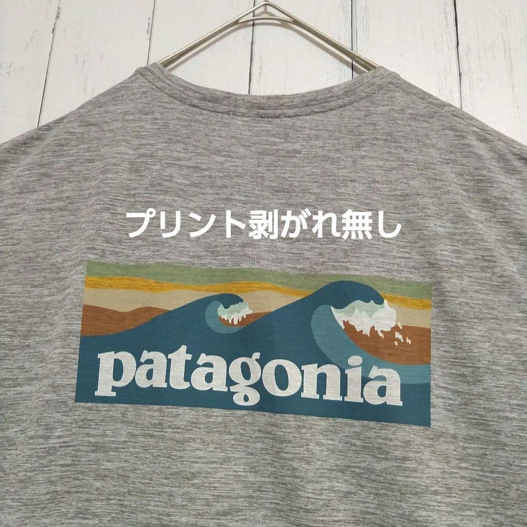 ほぼ新品　パタゴニア　キャプリーン　クールデイリーＴシャツ　半袖　グレー　ＸＸＬ