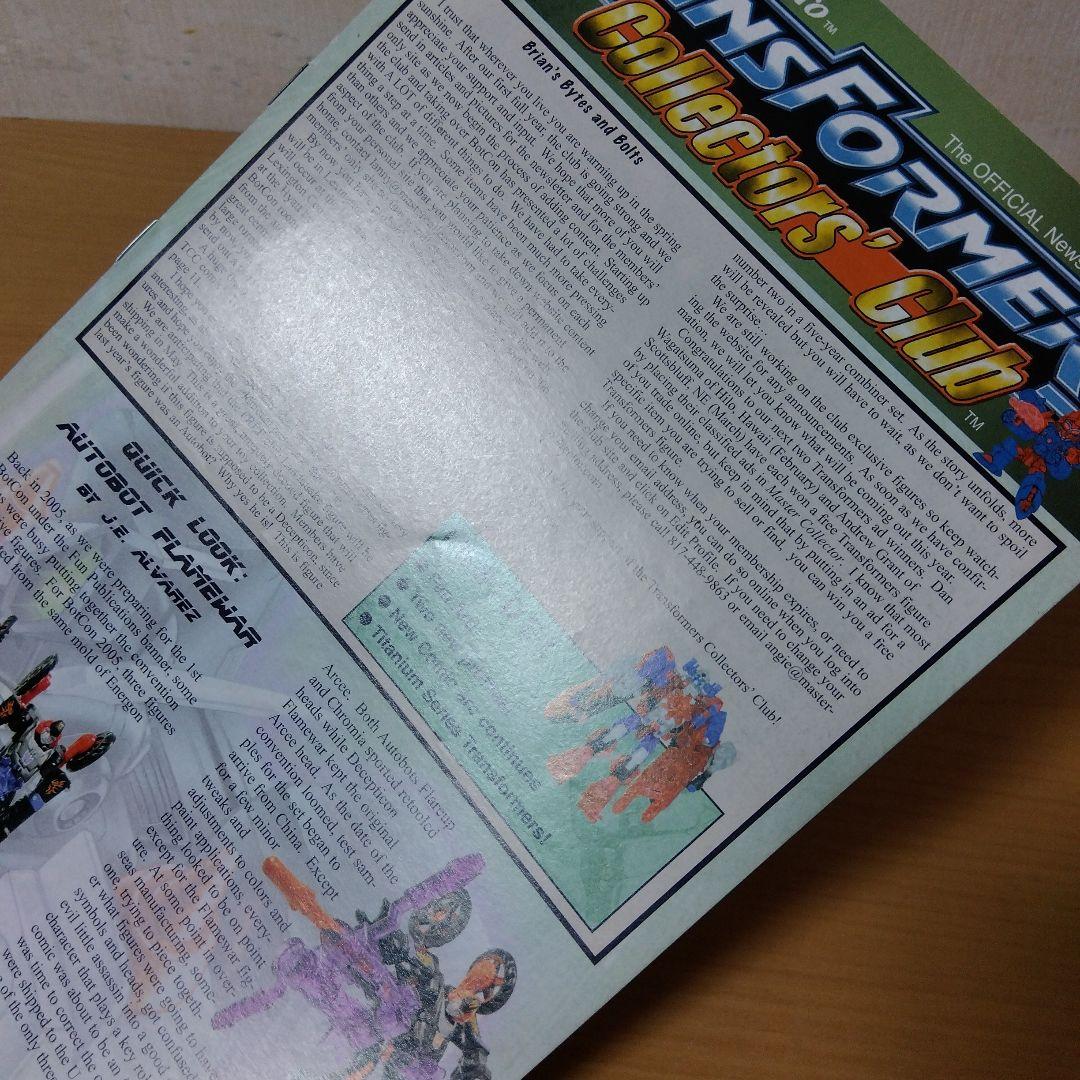 その他 TRANSFORMERS Collectors' Club