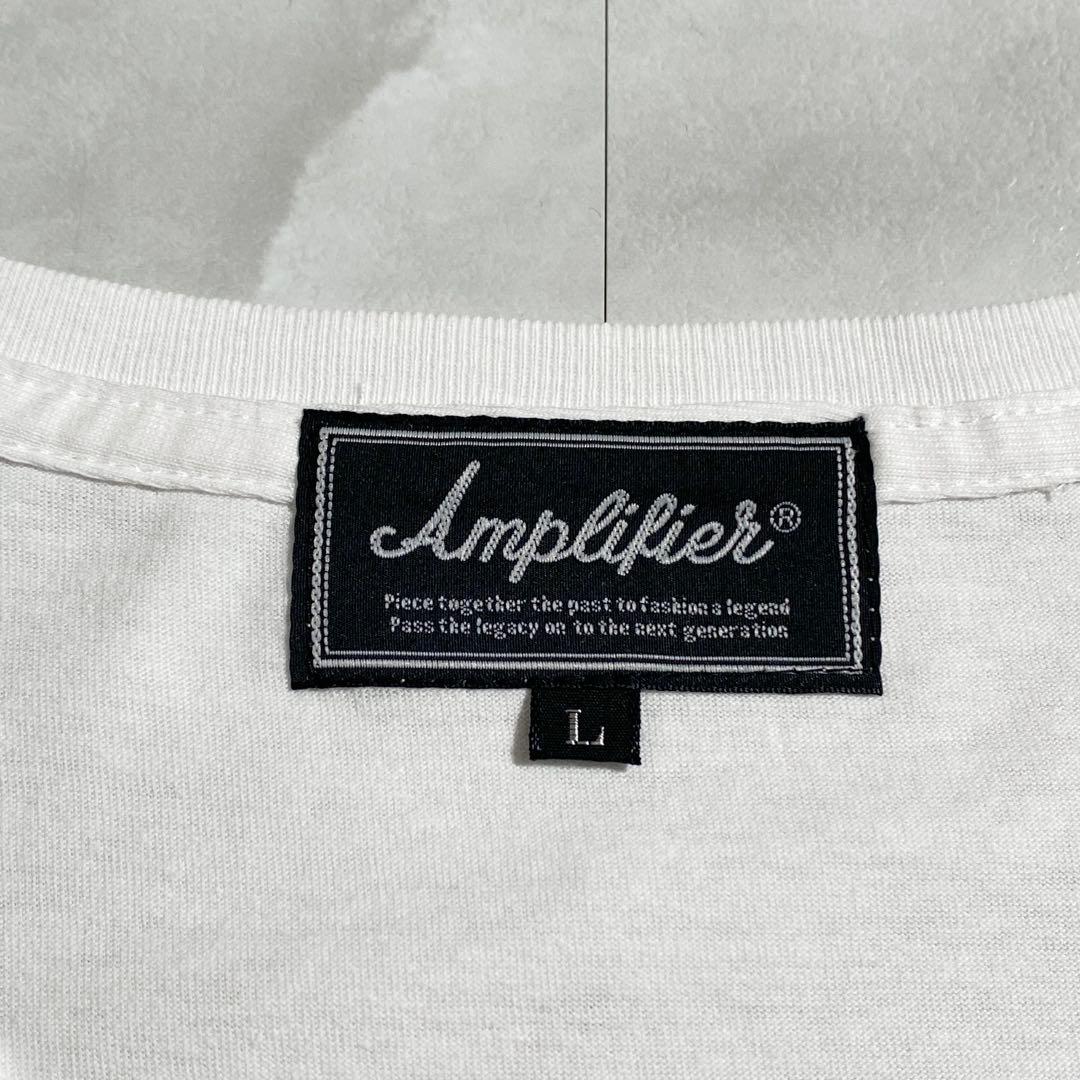 A19002 美品 Amplifier×忌野清志郎 第3弾 フォトグラフT 白L
