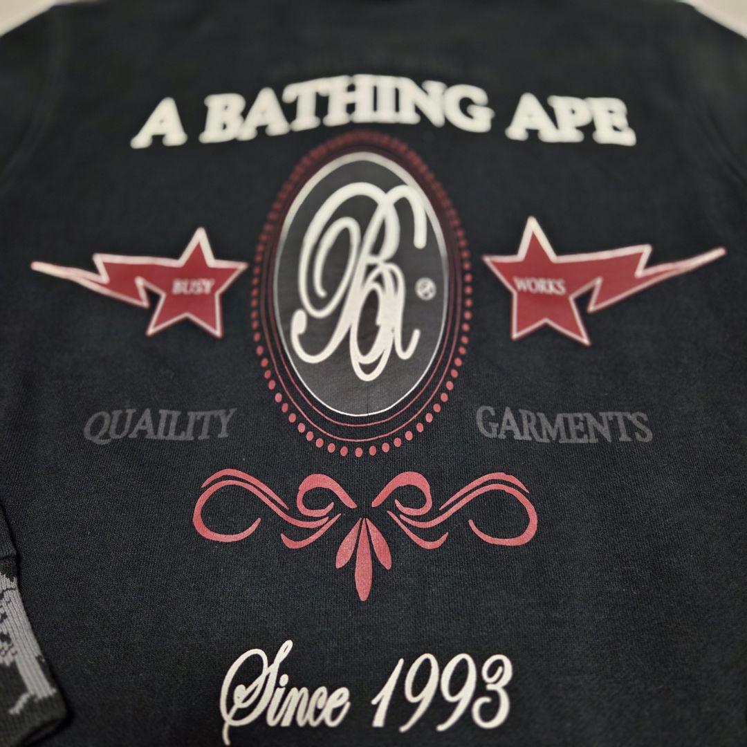 極美品A BATHING APEヴィンテージ スタジャン　ブルゾン　Lサイズ相当