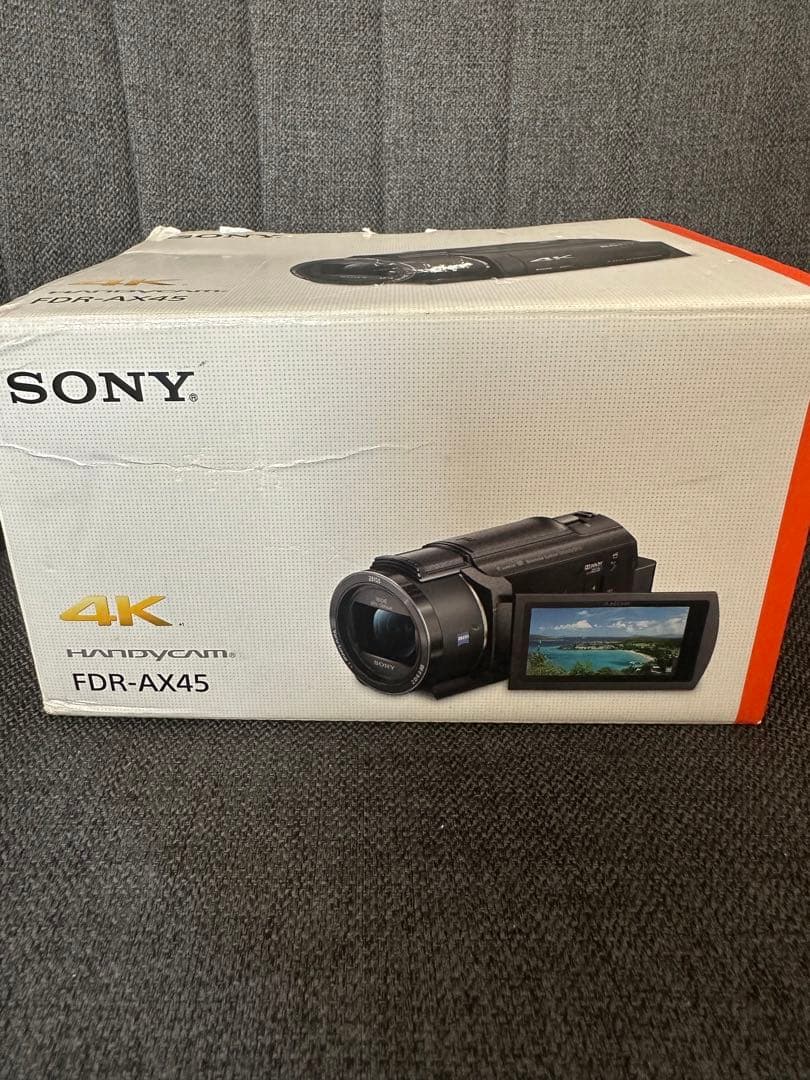 美品 SONY FDR-AX45 4K ハンディカム