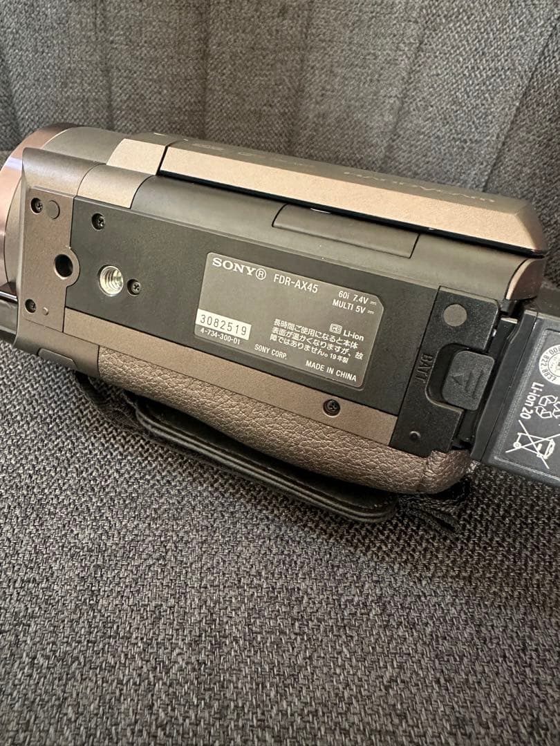 美品 SONY FDR-AX45 4K ハンディカム